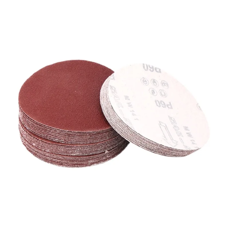 5 인치 샌딩 디스크 세트, 125mm 후크 및 루프 사포, 60-240 그릿 백킹 패드, M10 드릴 어댑터, 연마 청소 도구