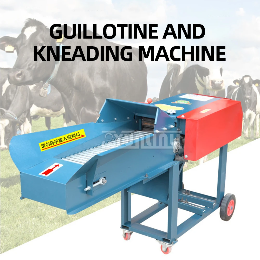 Grass shredder Corn straw crusher For agriculture Grass Cutter Grinder Machine Dedicated for Breeding Chopper Cutter