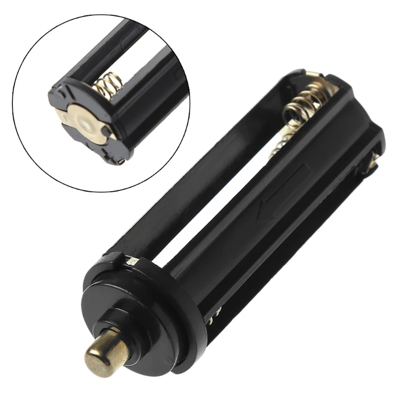 Cylindrical Type Plastic Holder for 3x AAA To 18650 Converter