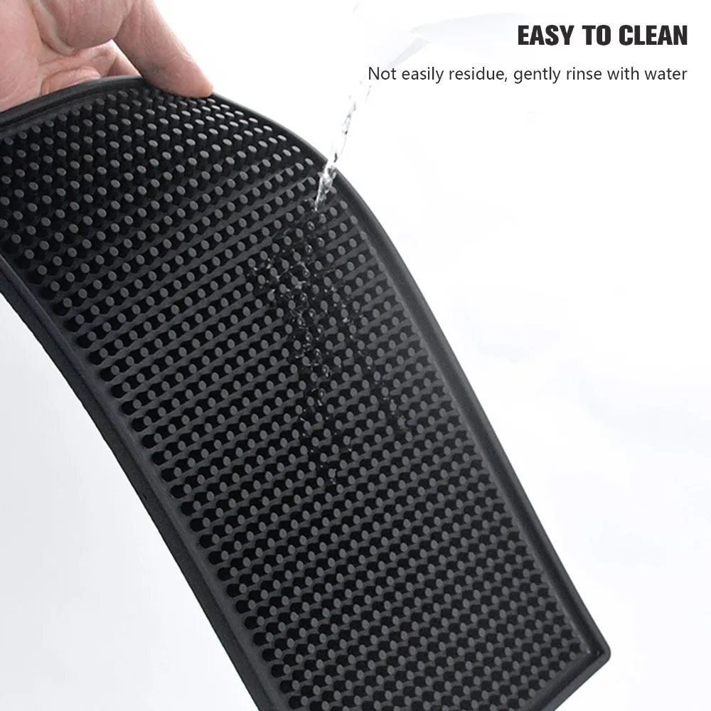 Bar Mat Rubber Dish Drying Mat Countertop Non Slip Heat Resistant Home Kitchen Accessories