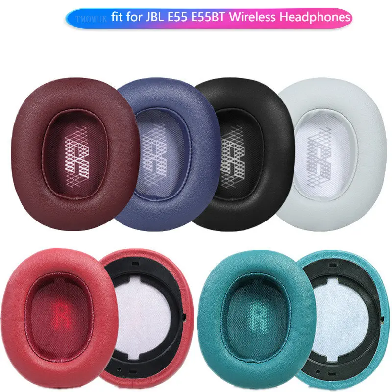 

Replacement Ear Pads Cushion for JBL E55BT/E 55 BT/E55 BT Headphone Memory Foam Earpads Soft Protein Earmuffs