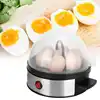 Electric Egg Steamer Cooker 7 Eggs Steamer Boiler Mini Stainless Steel Egg Cooking Machine Kitchen Home Appliance EU 220V 1