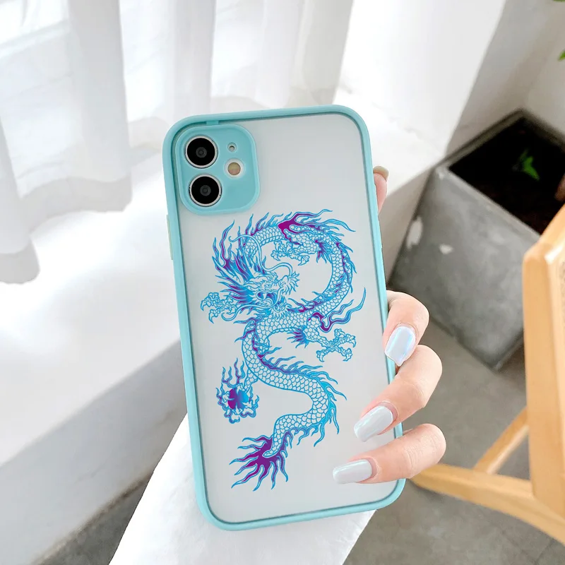 Dragon Design Fashion Phone Case - Stylish Hard PC Back Cover
