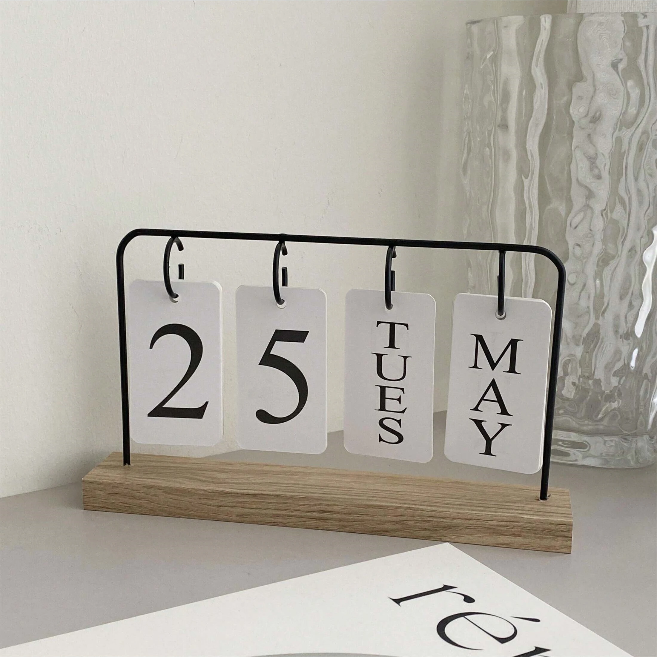 Creative Mini DIY Desktop and Holiday Decoration Calendar