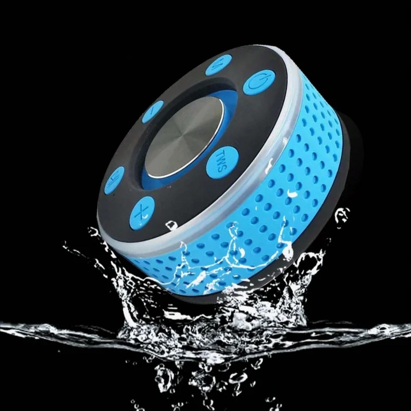 IPX7WaterproofPortableSpeakerMiniBluetoothSuctionCupHandsfree