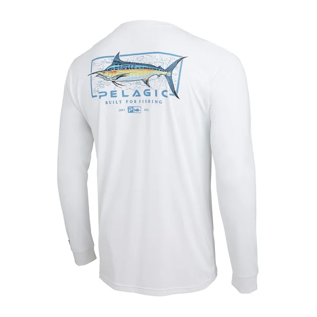 Pelagic Sun Protection Fishing Shirt Outdoor Anti-UV Fishing Clothing Men  Summer Long Sleeve T-shirt Fishing Suit UPF 50 Jerseys - AliExpress
