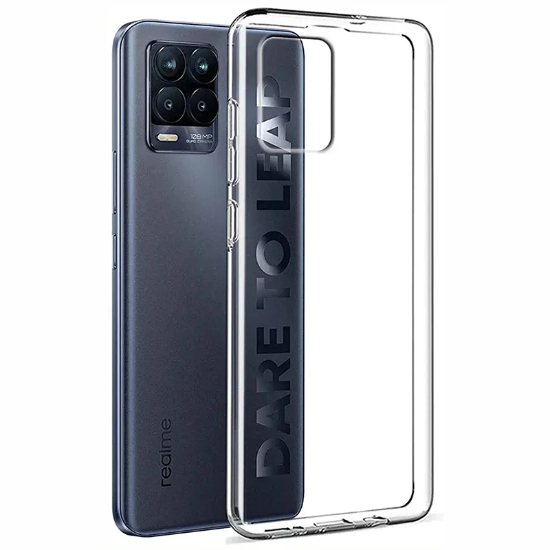 thumbnail image 1 of Ultra Thin Clear Case For Realme 9 7 8 11 10 Pro Plus 5G 8i 9i Capa For Realme C55 C21 C33 C21 C25 C53 Soft Silicone Phone Cover, 1 of 4