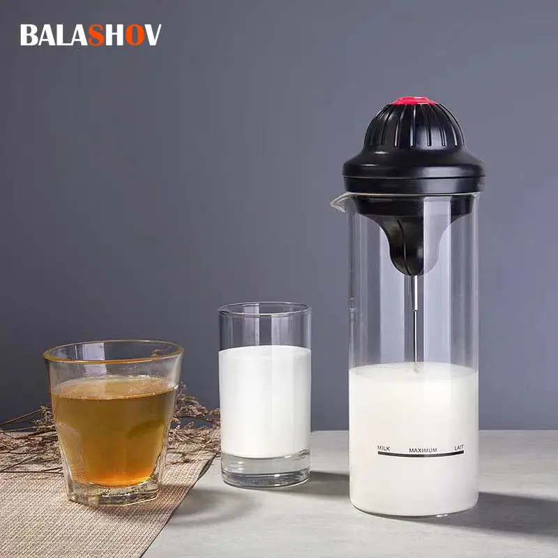 

Wireless Milk Frother Portable Electric Foamer Coffee Foam Maker Milk Shake Mixer Milk Frother Jug Cup Electric Milk Frother Cup