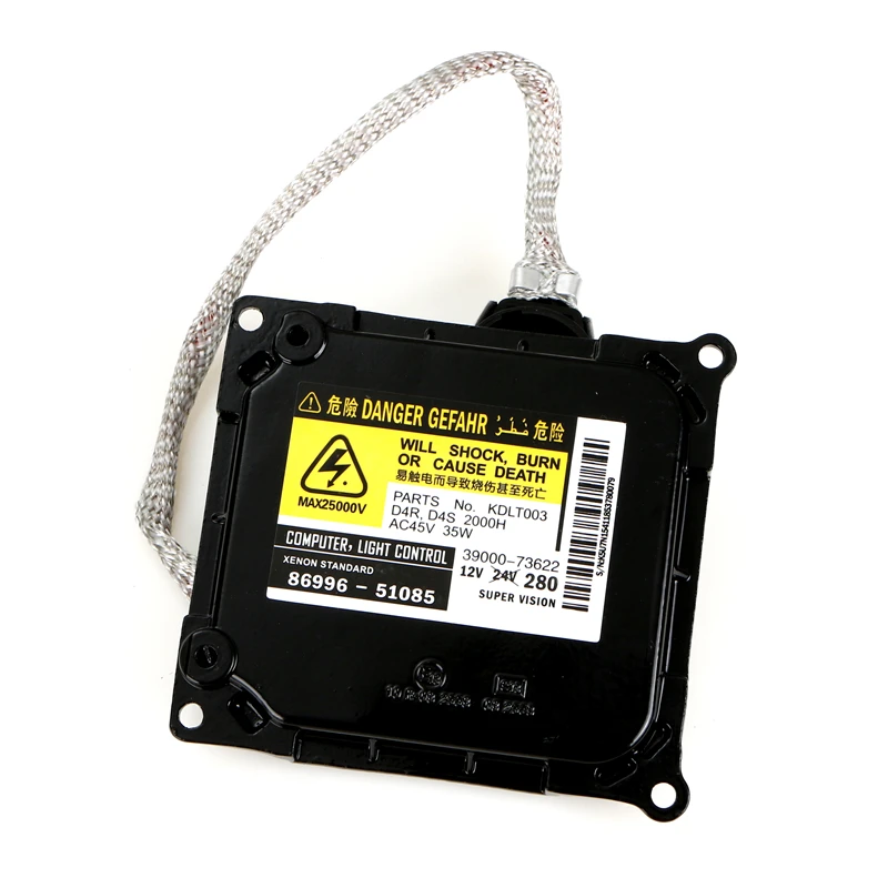 86996-51085 Car HID Headlight Xenon Ballast Control Unit with Igniter and Bulb Module for Lexus RX450h IS350 IS350F IS350C
