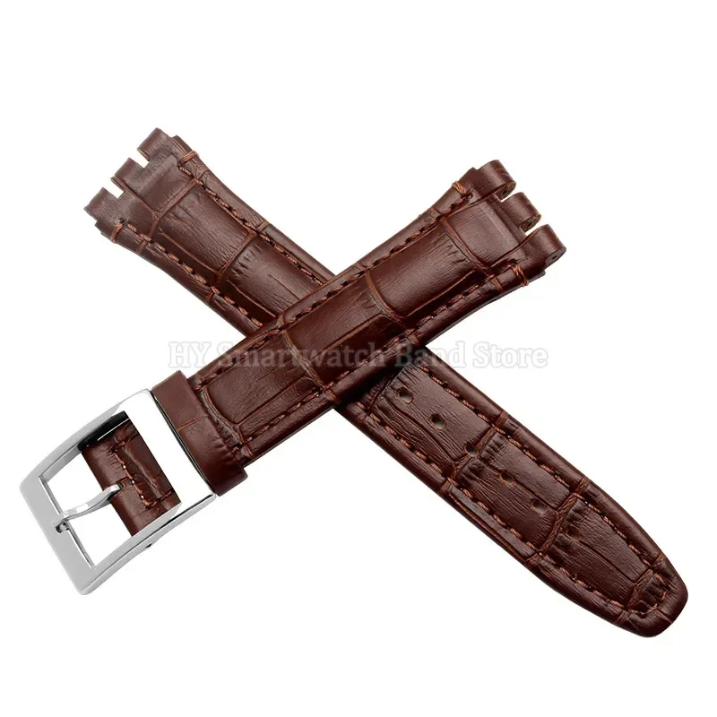 Premium Genuine Cowhide Leather Watch Band - Sweatproof Strap