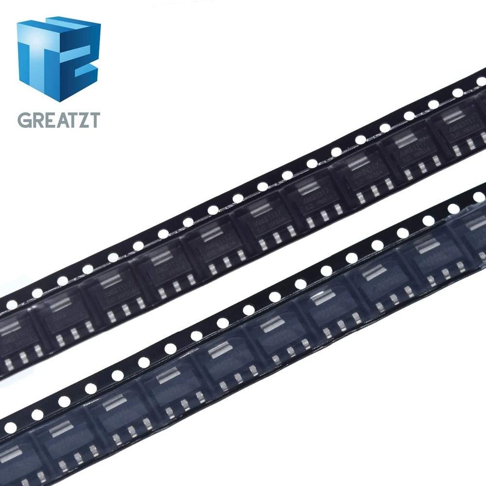 50PCS GREATZT AMS1117 Series Voltage Regulators