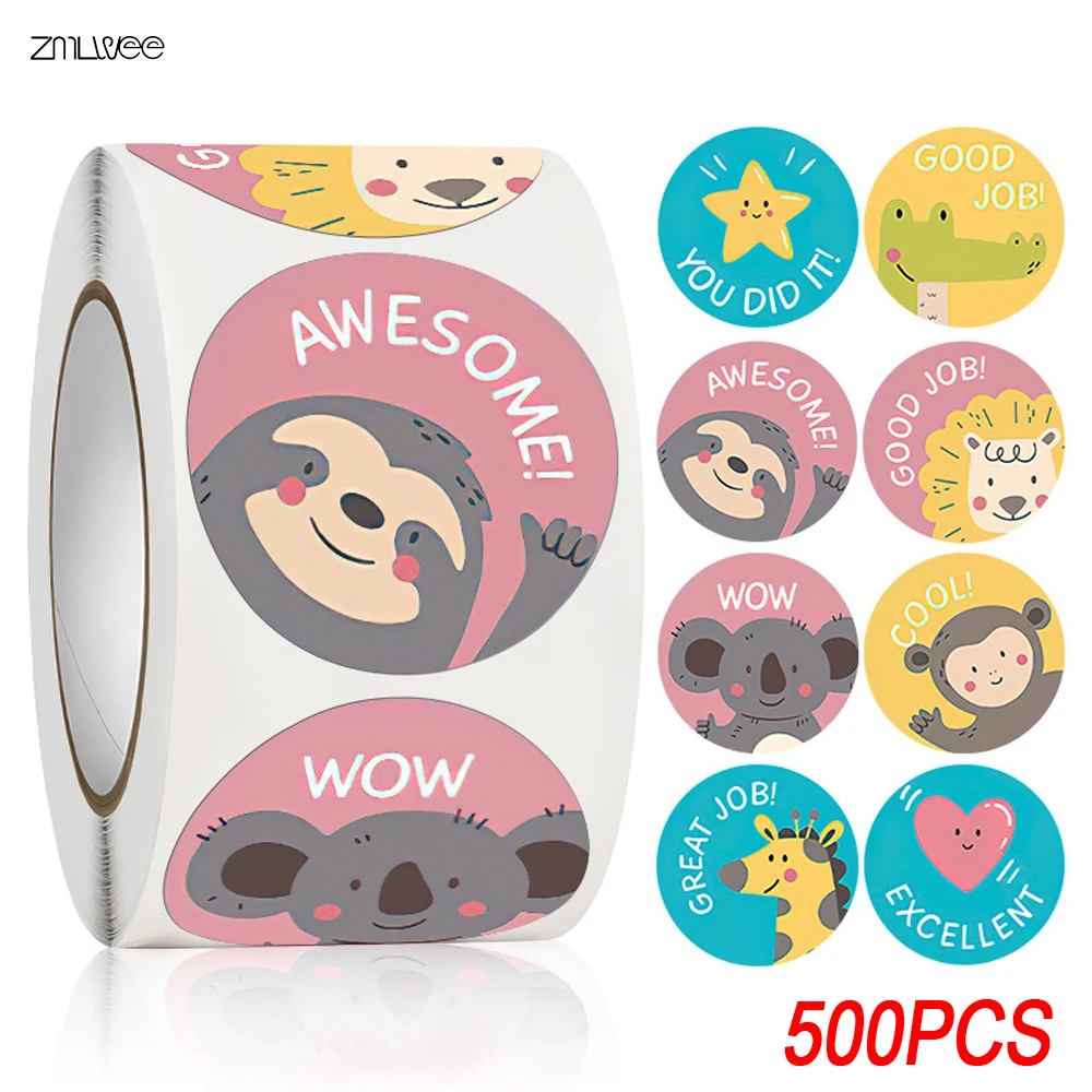 Рисунок 3 - Наклейки с животными