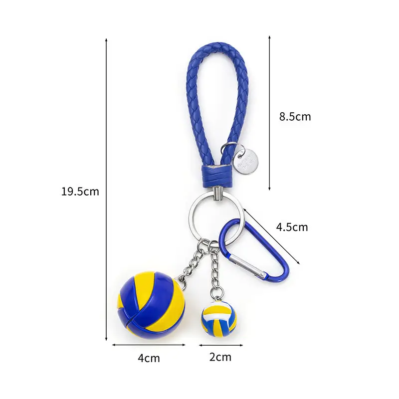 Volleyball Keychain for Sports Competition Gifts