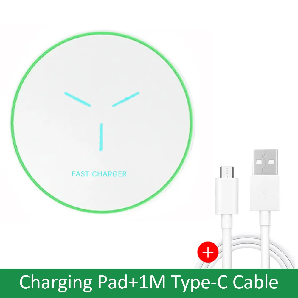Ultra-Slim Fast Wireless Charging Pad for Smartphones and Accessories