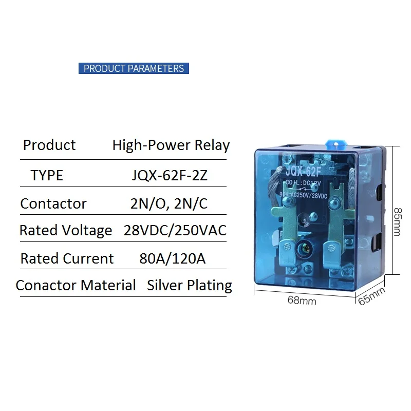 JQX-62F  ,   ˱,  , ȭ  , DC12V, DC24V, DC48V, AC220V, 80A, 120A