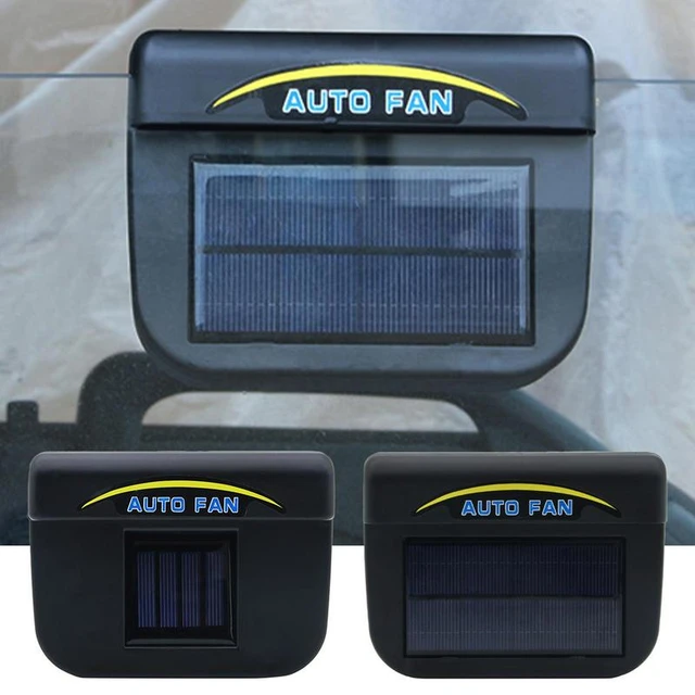 Solar Power Air Vent Vehicle Car Window Fan Auto Ventilator Exhaust  Ventilation