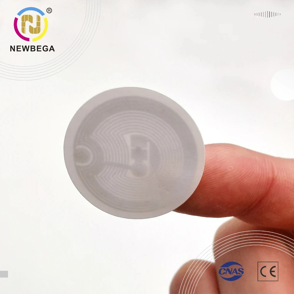 Uid Blok 0 Verwisselbare Opnieuw Writtable Ronde Dia25/30Mm Sticker 13.56Mhz Iso 14443A Nfc Copy Clone label 10/50/100Pcs