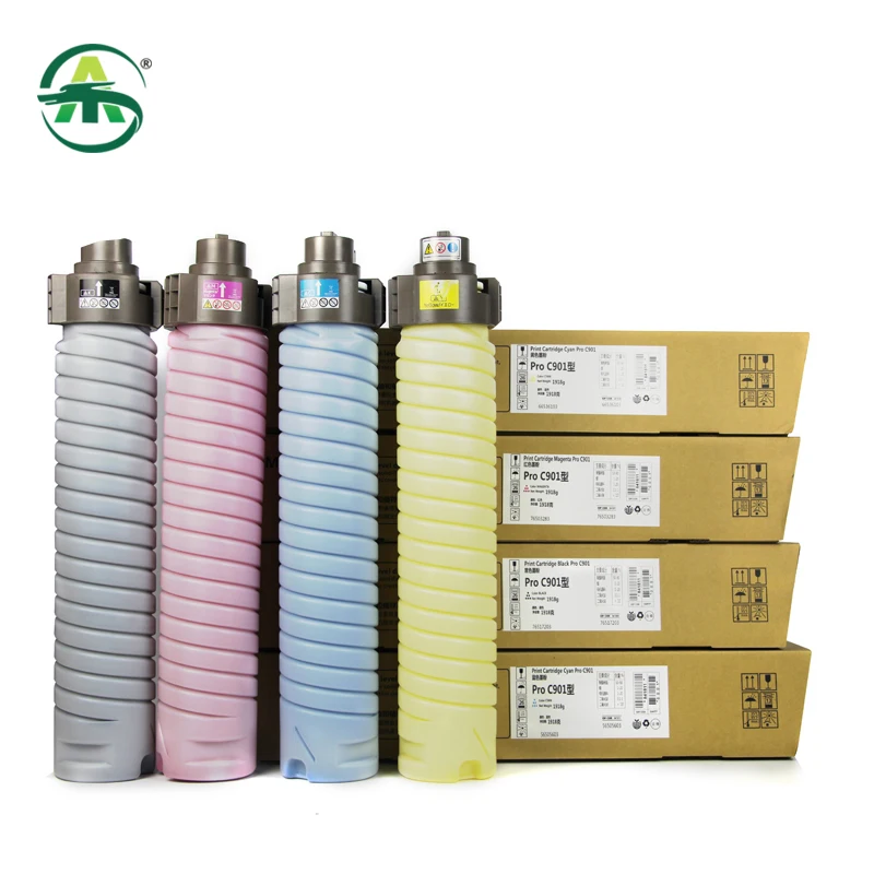 

Pro C900 Copier Toner Cartridge Compatible for Ricoh Pro C720 C900 Copier Cartridges Powder Supplies Spare Parts CMYK1600g 1PC