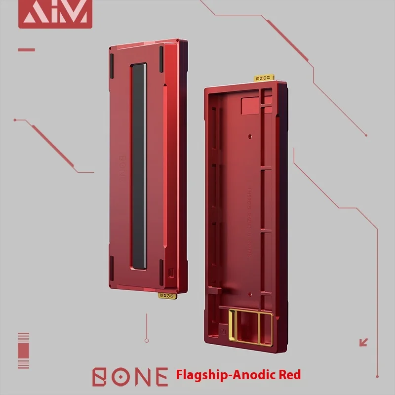 Aim Bone80 Mechanical Keyboard Case Aluminium Alloy Pcb