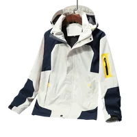 Men's Soft Shell Hooded Jacket: Windproof, Rainproof & Perfect for Outdoor Activities (Mountaineering, Hunting, Fishing) - Image 4