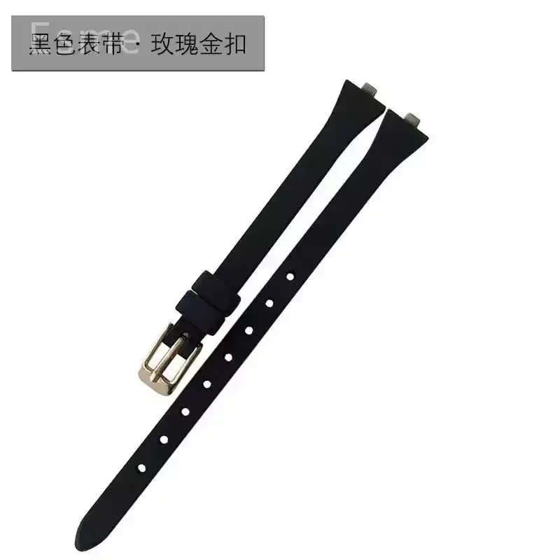 thumbnail image 1 of Correa de reloj de silicona suave y cómoda para CK K4u236/K4u231, resistente al agua, a prueba de golpes, de 3 mm, para mujer, 1 of 5