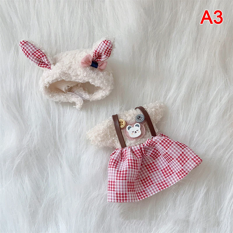 1:8 인형의 집 옷, 하이 엔드 드레스 업 스커트 슈트, 패션 16cm 인형 옷 스커트 슈트, 어린이용 최고의 선물, DIY 여아 장난감