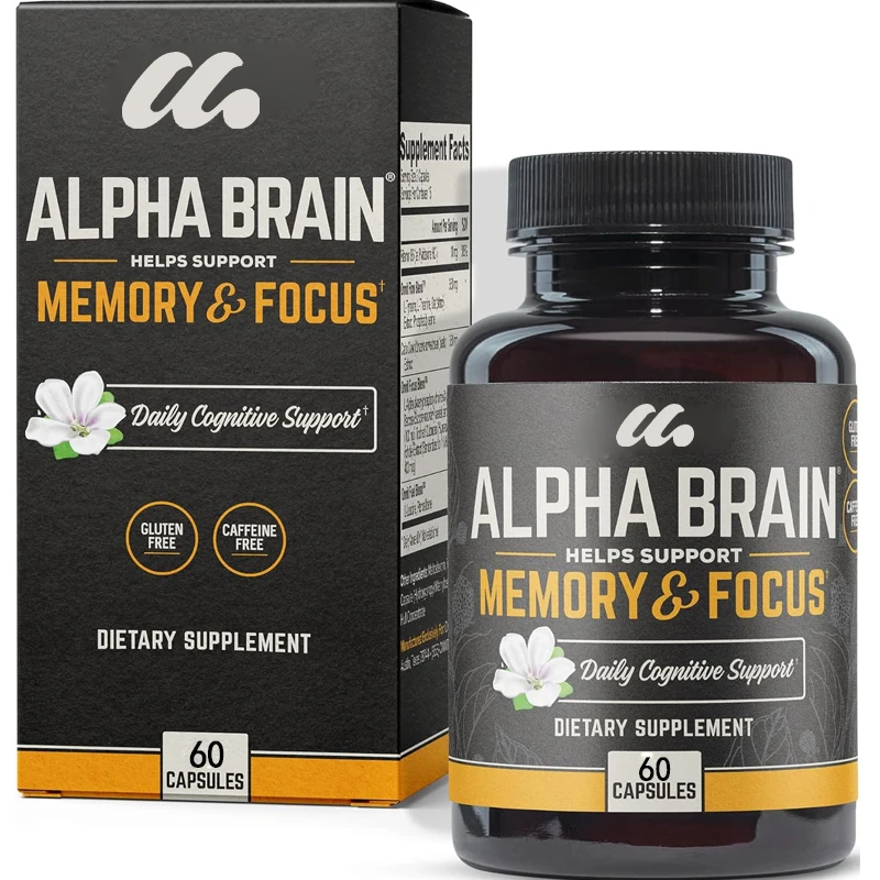 Puzzle brain supplement caffeine free concentration brain boosting memory Nootropics supplement