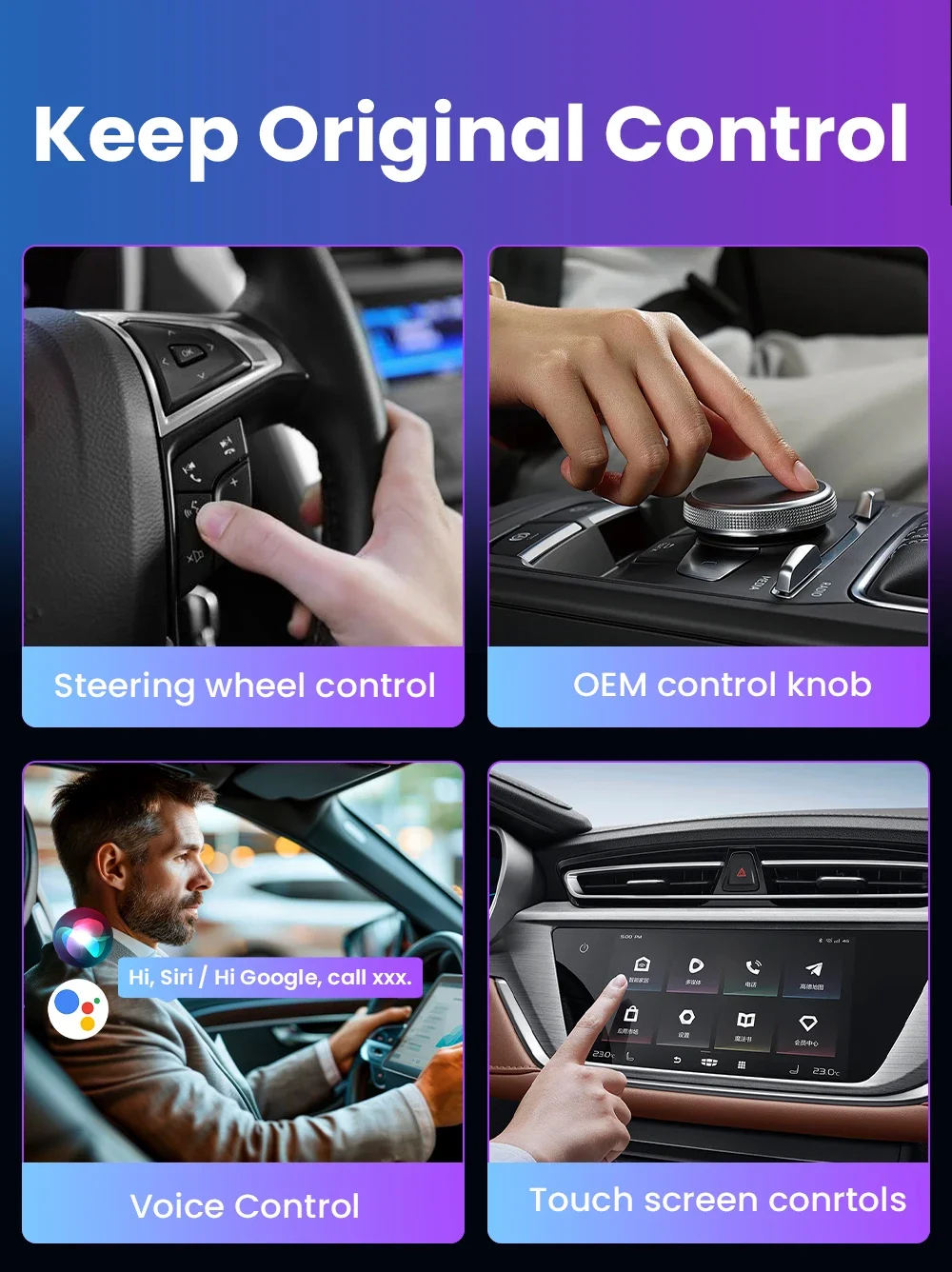 Carplay Android Auto Wireless Adapter Plug And Play Bluetooth Wifi Auto Connecti