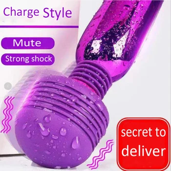 Wireless Dildos AV Vibrator Magic Wand for Women Clitoris Stimulator Sex Toys For Muscle Adults USB Rechargeable Massager 3