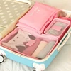 6pcs/Set Travel Storage Bags Luggage Compartment Classified Storage Bag Underwear Socks Travel Bag Clothing Foldable Storage Bag 1