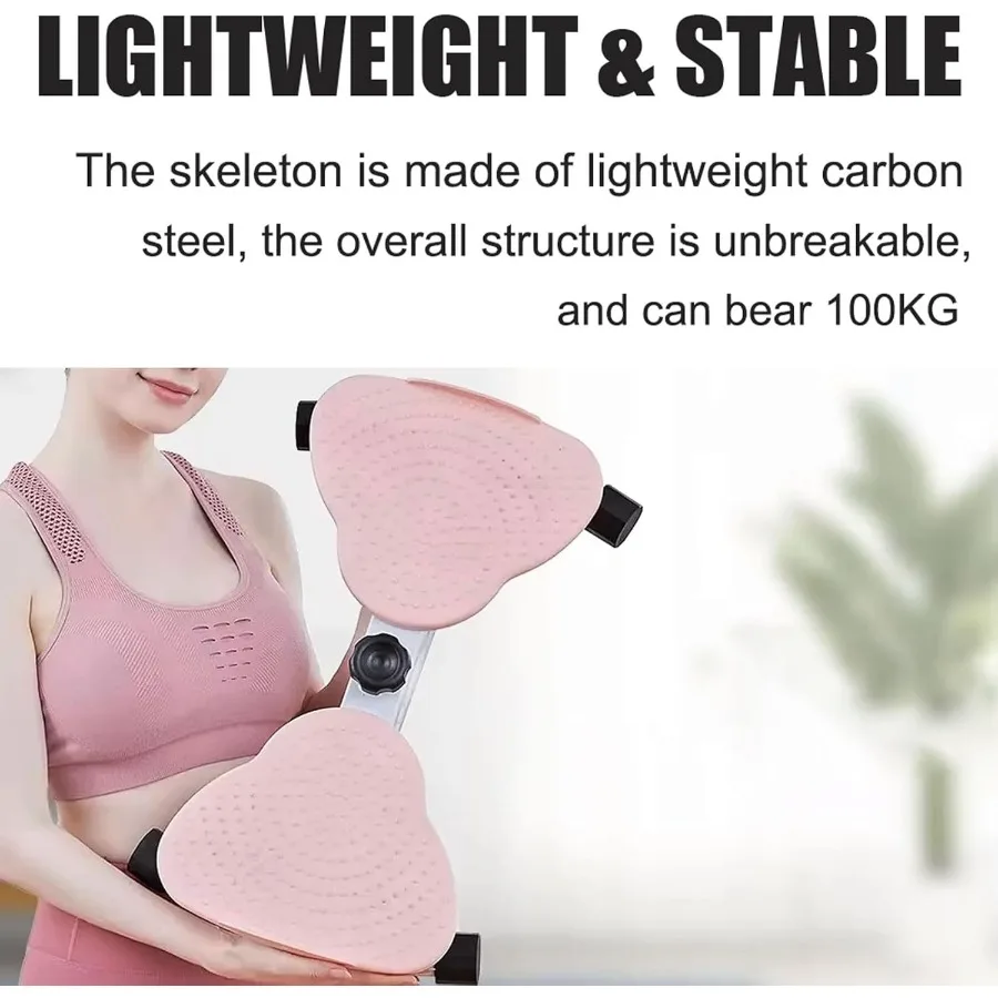 Waist Twisting Machine Waist Sculptor Machine Twiister with Drawstring and Massage Foot Sole Home Slimming Fitness Equipment for