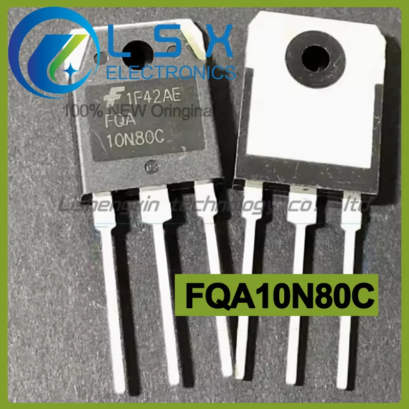 

10pcs FQA10N80C TO-3P 10A 800V New and Original