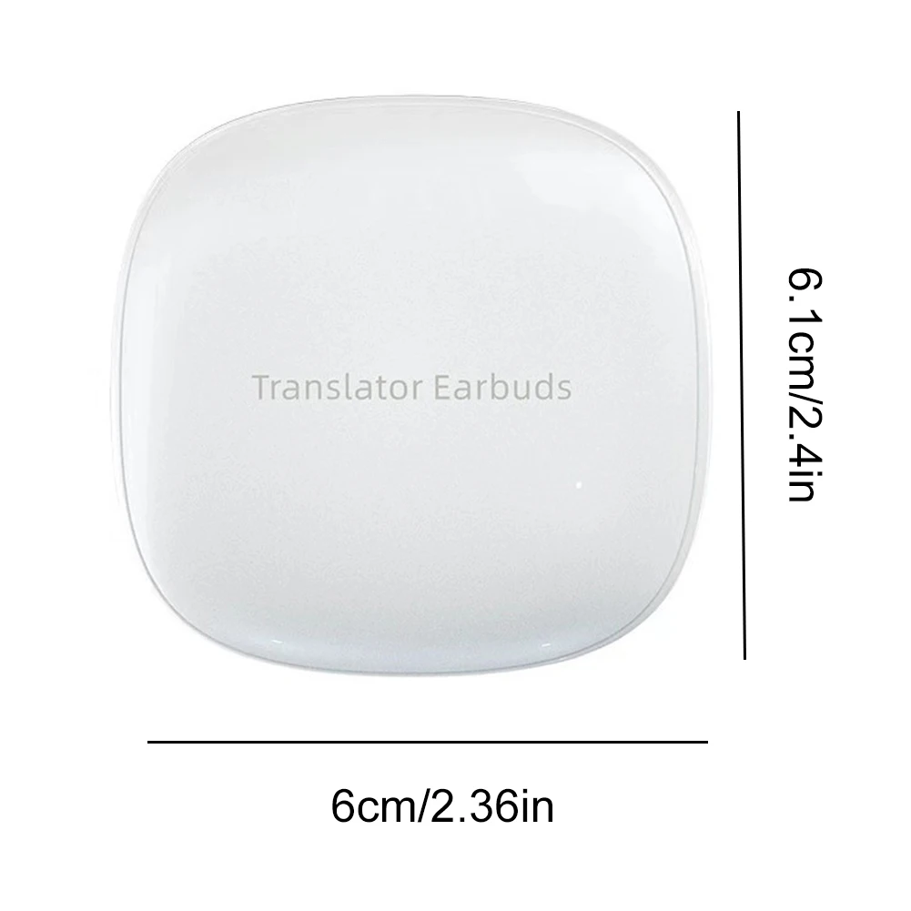M3 Real-time Translator Headphones TWS In Ear Earbuds 144 Languages Translation Earphones Instant Smart Translate Headphones