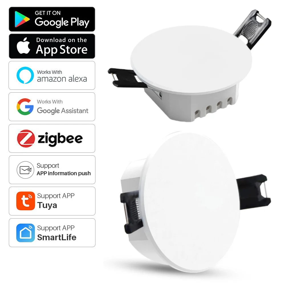 Zigbee Tuya Smart Human Motion Sensor Breathing Micromotion Detector