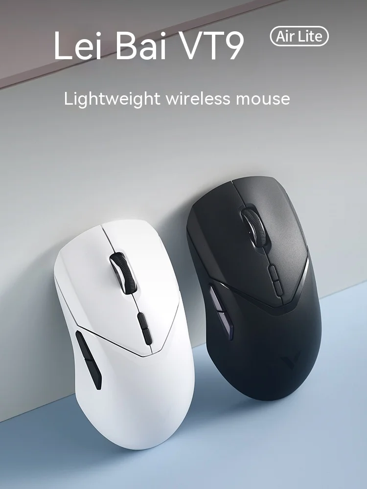 

Rapoo Vt9 Air Lite Wireless Mouse Light-Weight Vt9 Bluetooth Paw3395 2-Modes Wireless Charge Office Gamers Mouses Long Playtime