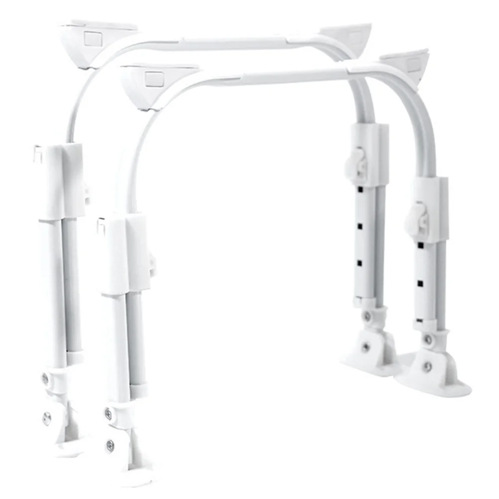 

Angoily Adjustable Table Legs Pair U-Shaped Iron Furniture Leg for Dining, Coffee, Computer, Workbench, Tray