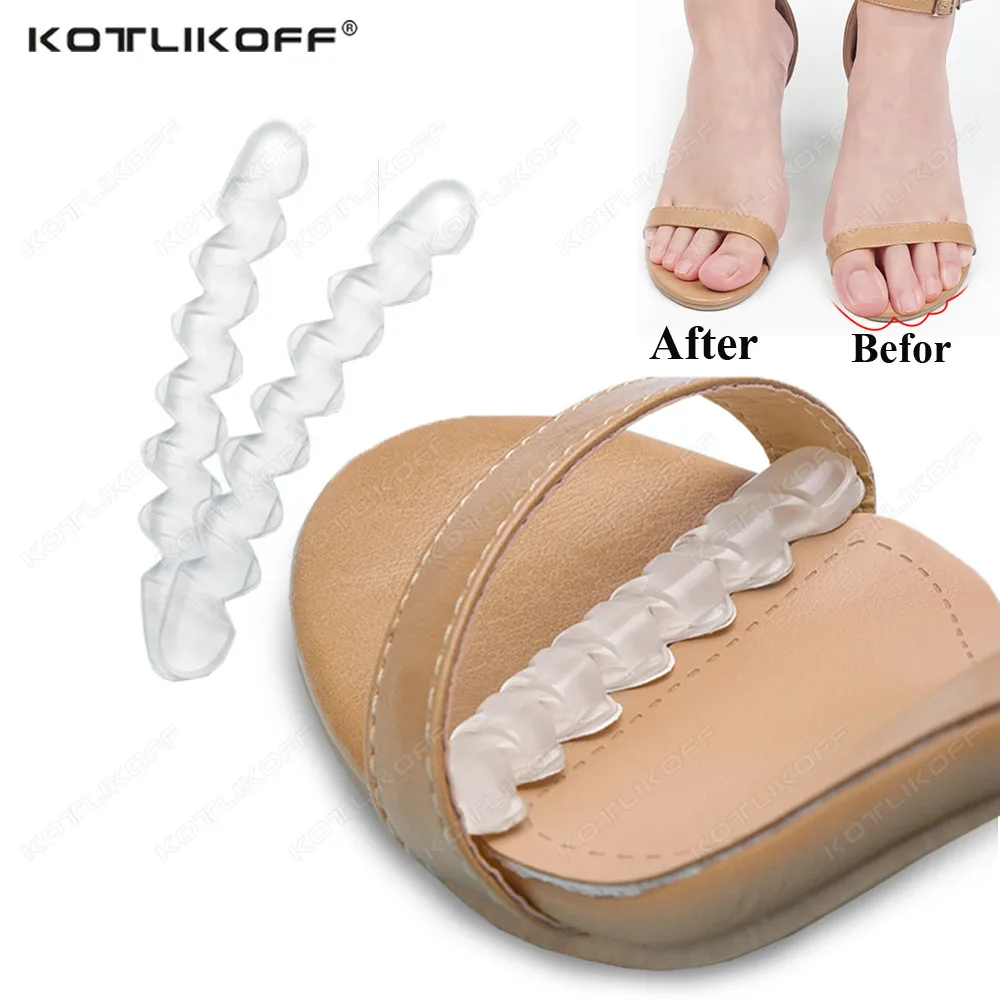 Women's Non-Slip Silicone Shoe Inserts - Self-Adhesive Gel Pads