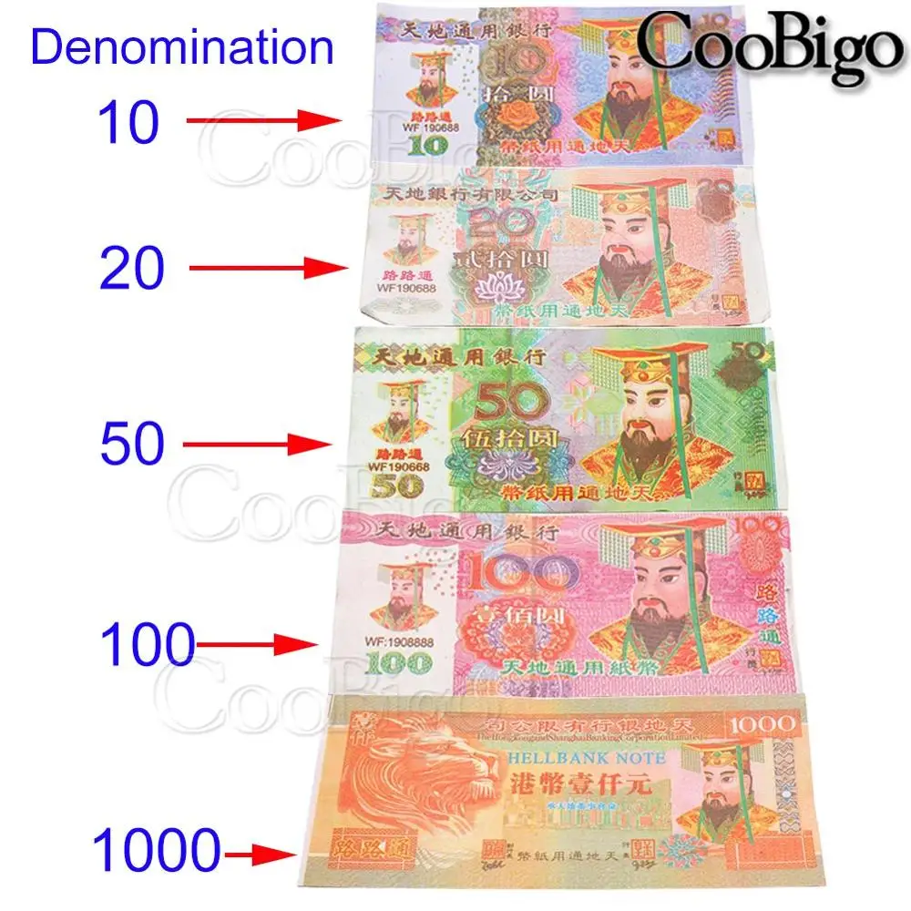 45 sheet/sheaf Ancestor Money Traditional Chinese Joss Paper Money Qingming Festival Burning Paper Sacrifice Articles Set joss paper money