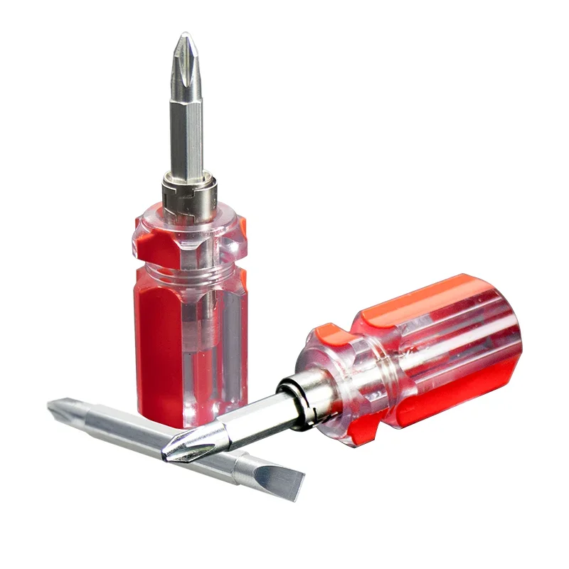 Mini-Bit-Schraubendreher-Set aus transparentem Kunststoff 6tlg. Präzisionswerkzeug