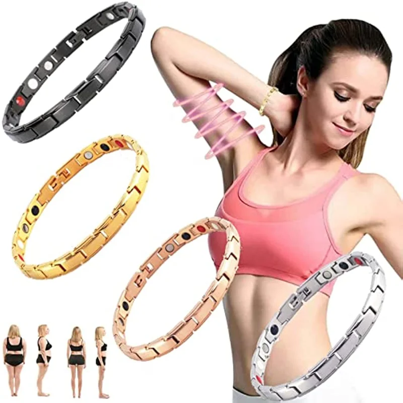 

Magnetic Lymph Detox Bracelet For Women, Adjustable Lymph Detox Magnetic Bracelet， Lymph Drainage Magnetic Bracelet For Women
