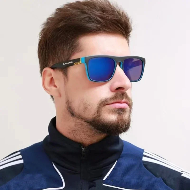 Red Bull Men's and Women's Fashion UV400 Protective Polarized Sunglasses Outdoor Hunting Fishing Driving Adventure