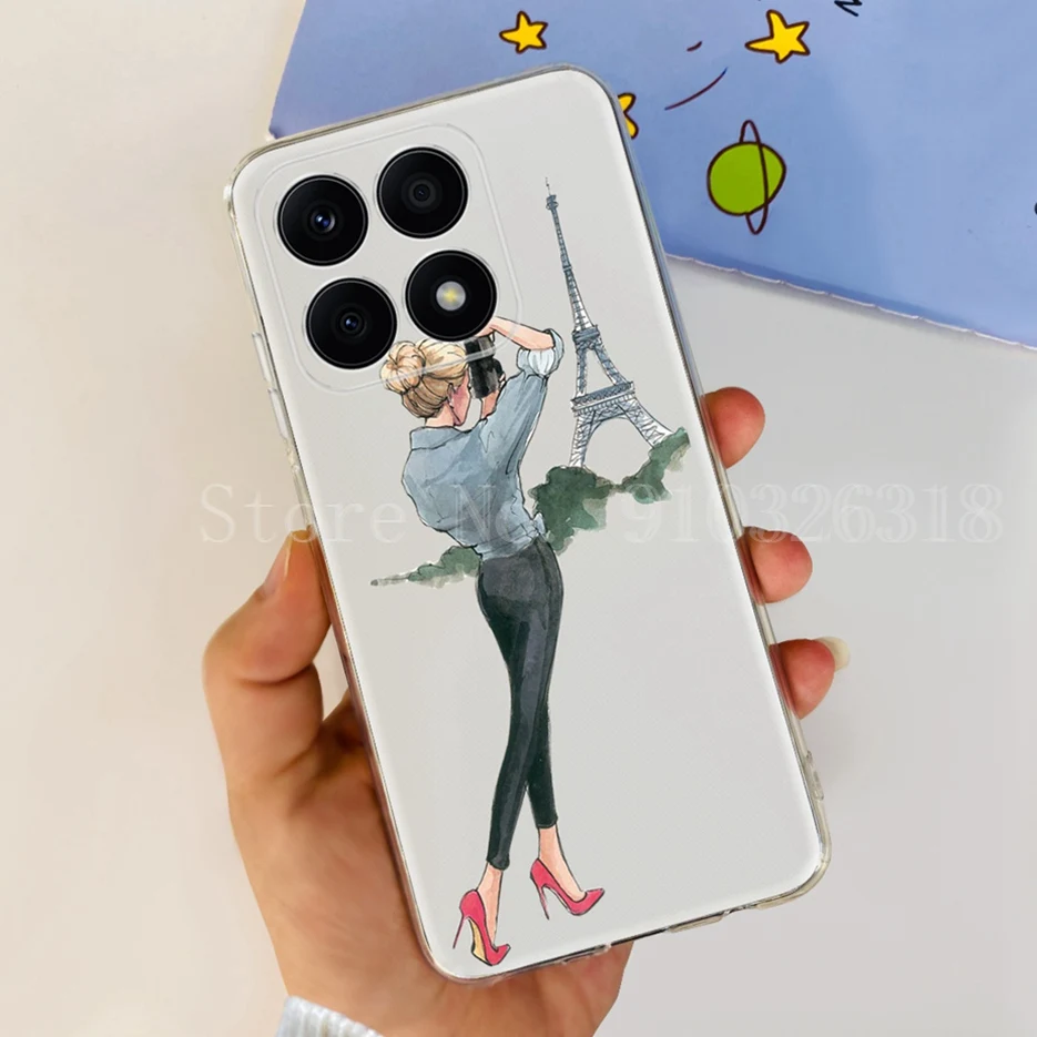 Fashionable Clear Silicone Soft Slim Phone Case - Stylish Back Cover with Bumper Protection