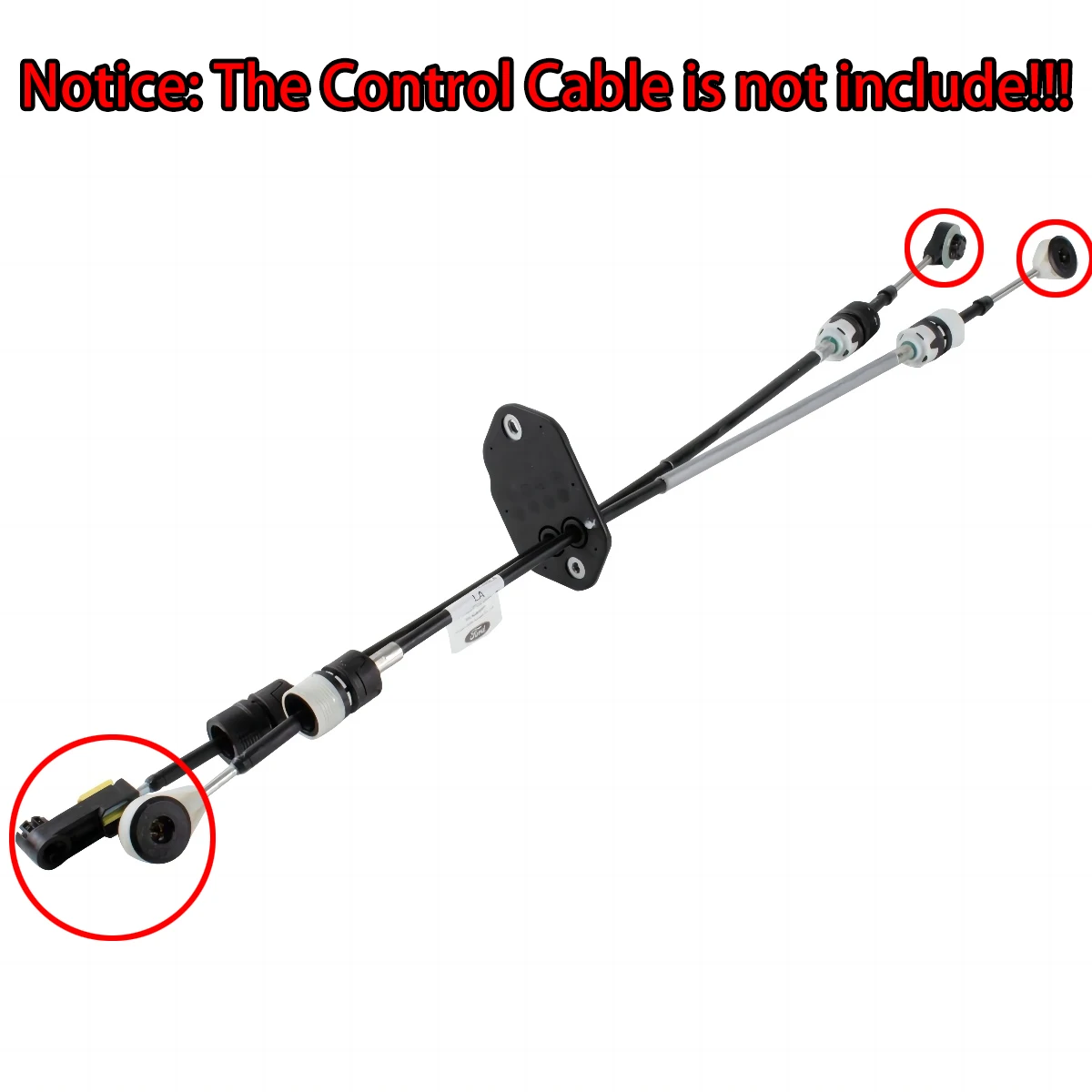 Loose Shifting Issue Fix For Ford Transit MK7 2.2 2.4 FWD RWD 6SP Gear Selector Shift Cable linkage Both End Repair Kit 2006-2014 gearbox control cable repair kit