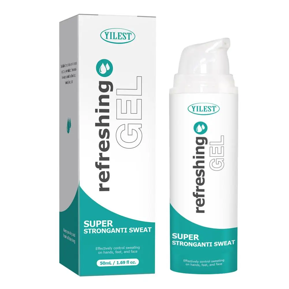 Antiperspirant deodorant spray underarm deodorant Gel 50ml Against Sweaty Hands, Sweaty Feet And Sweating On The Face Against Heavy Sweating On The Head for Adult