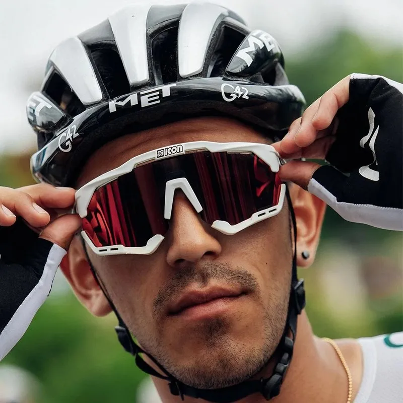 SCICON 自転車用サングラス SCICON Cycling Glasses UV400 Outdoor Sports Sunglasses Men