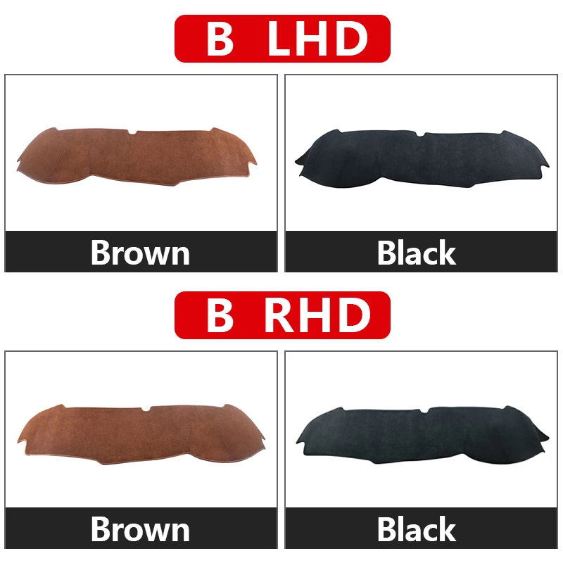 Car Dashboard Cover Anti-UV Light Pad and Accessories