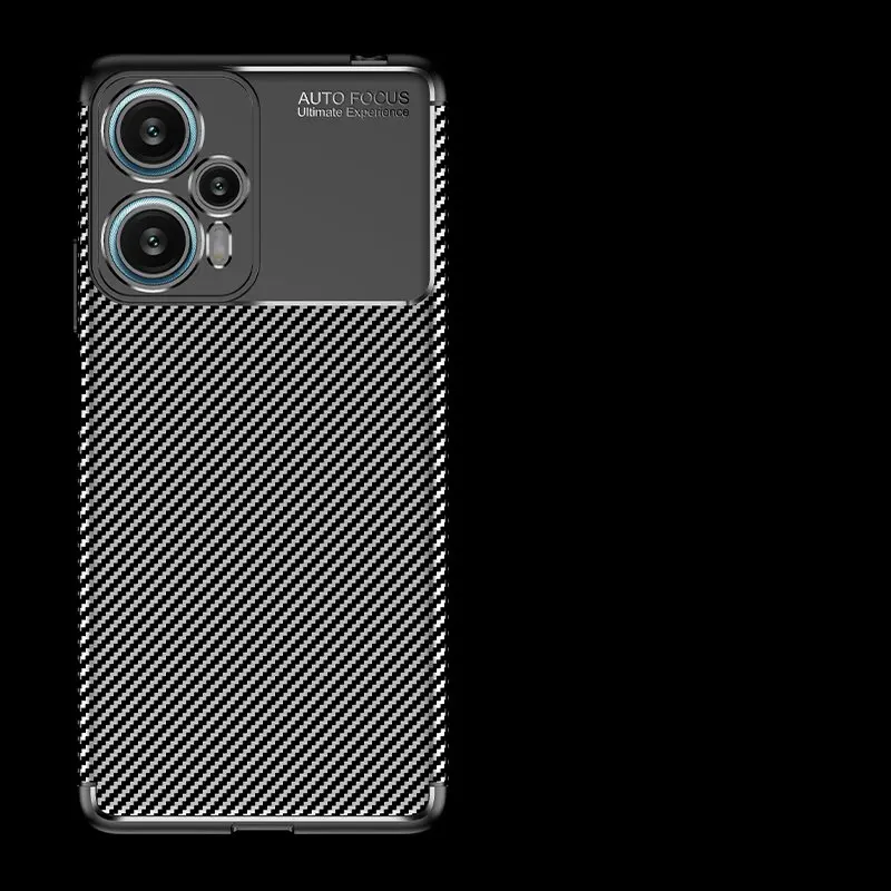 Luxury Business Soft Carbon Fiber Protective Phone Case Cover