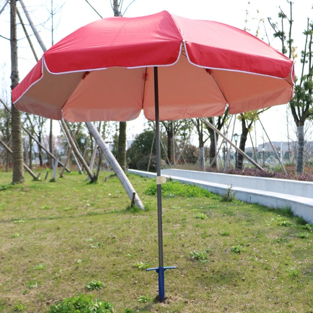 Beach Umbrella Adjustable Base Plastic Ground Plug Beach Garden Parasols Fixing Tool Anchor Terrace Outdoor Umbrella Nail - Outdoor Tools - AliExpress