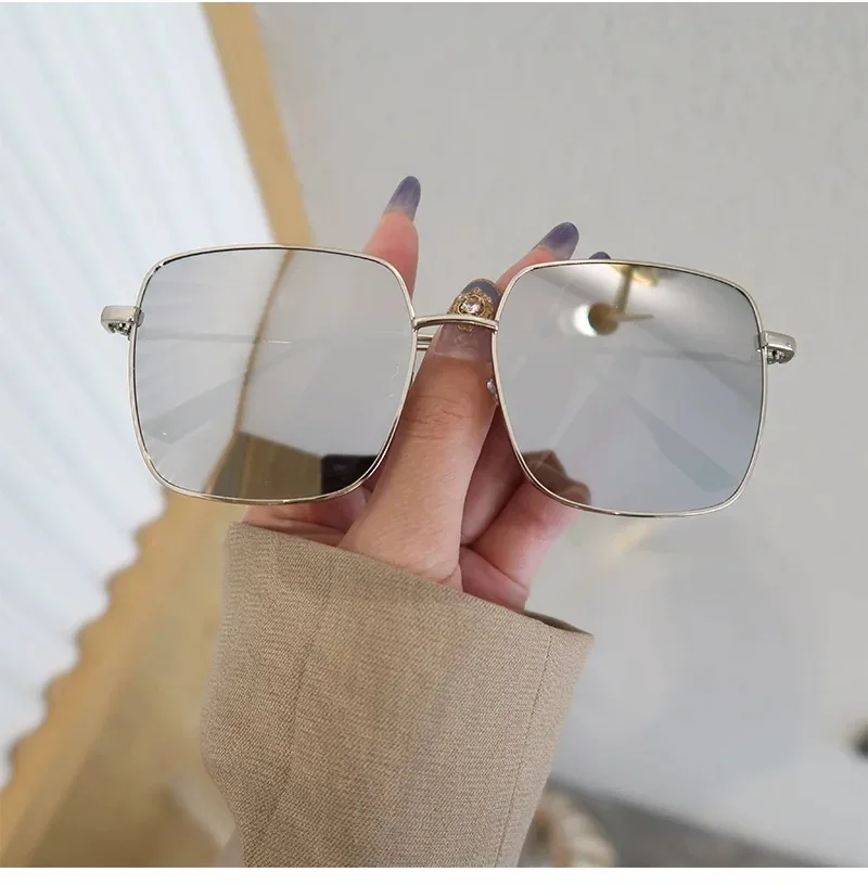 Sighttoo 2022 Sonnenbrille Frauen Randlose Quadratische Mode Gläser Damen Mode Persönlichkeit Shades Gradienten Brillen UV400_voghion.com