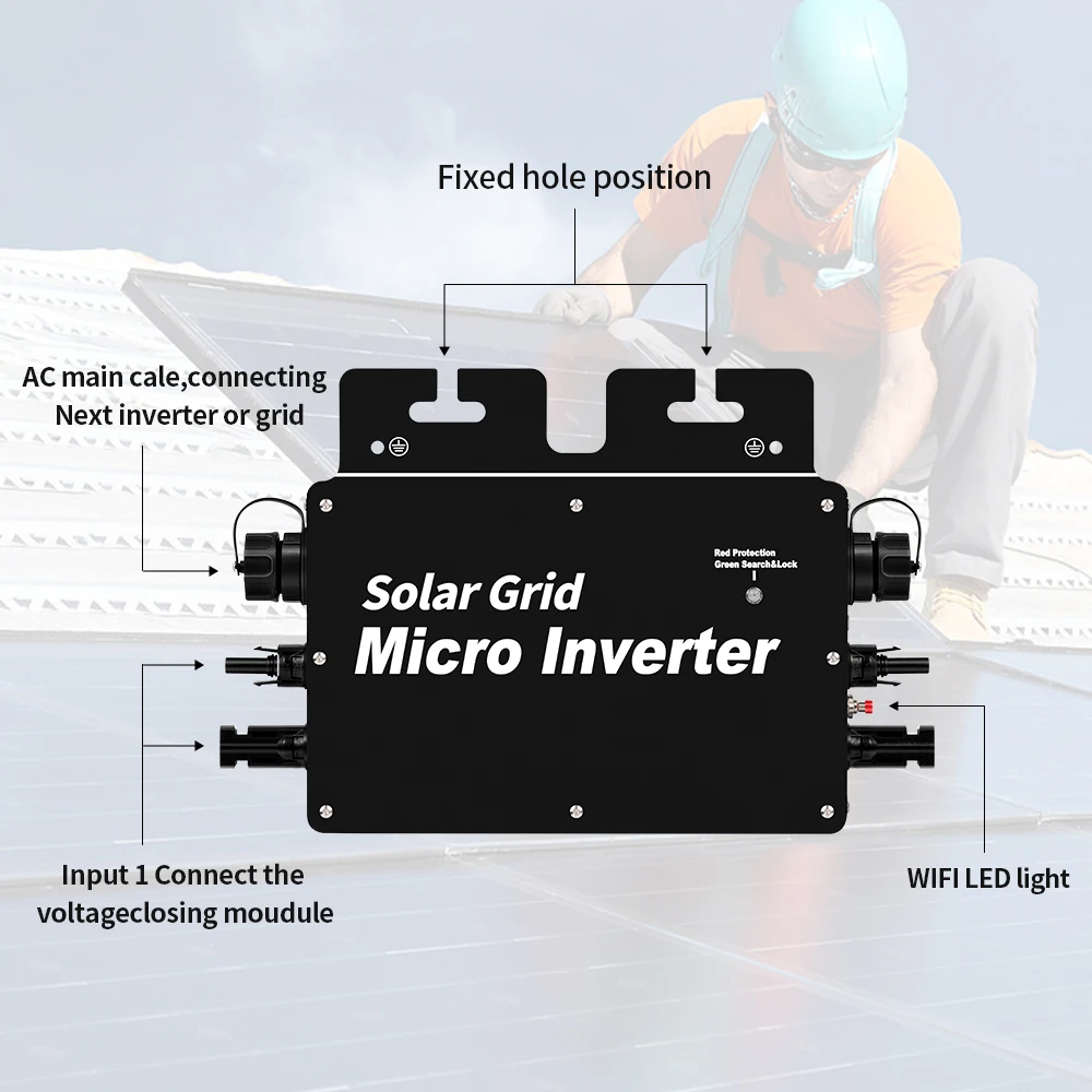 Achetez en gros Nouvelle Génération 800w Micro-onduleur Pour Le